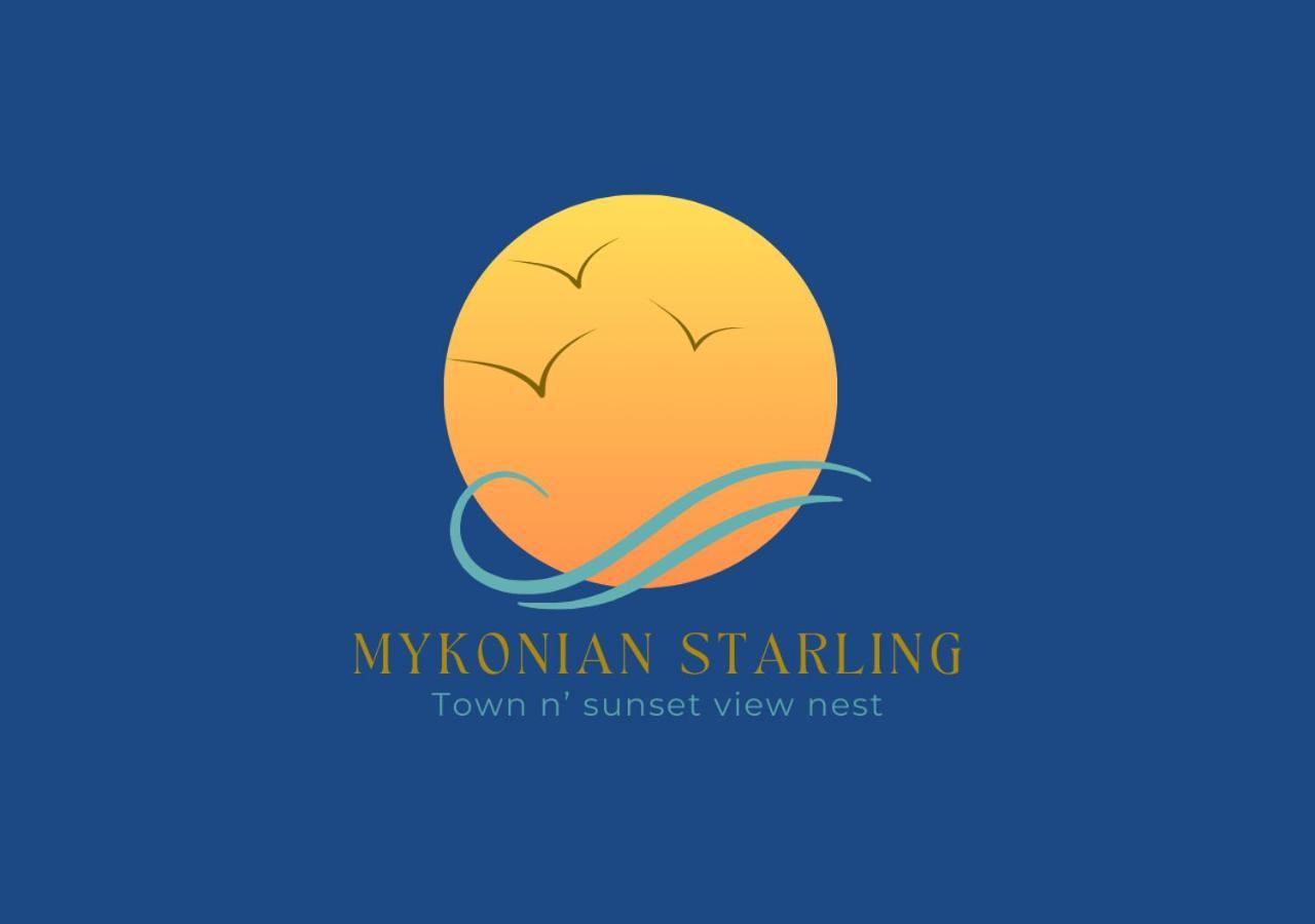 Mykonian Starling - Town N' Sunset View Apartment Mykonos Town Bagian luar foto